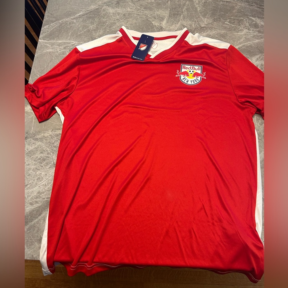 MLS New York Red Bulls Jersey Mens Size XL
